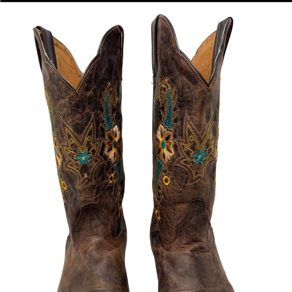 J.B. Dillion cowgirl boots sz 7.5B - Picture 5 of 10